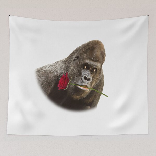 Artikelvorschau, Romantic Gorilla. entworfen und verkauft von MindTravel.