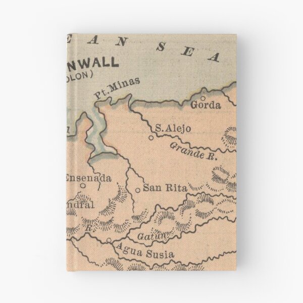 Item preview, Vintage Map of The Panama Canal (1885) designed and sold by BravuraMedia.
