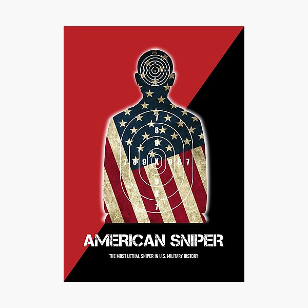 American Sniper - Alternative Movie Poster Photographic Print