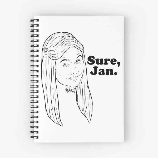 Item preview, Sure, Jan. - black lines designed and sold by RobskiArt.