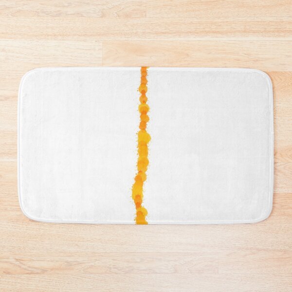 Item preview, Orange Single Black Line designed and sold by In A Word | Minimal Statement Wear.