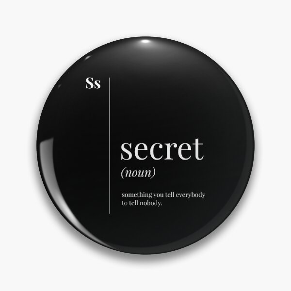 Item preview, Funny Secret Definition designed and sold by Time-is-Money.