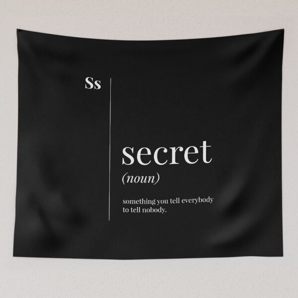Item preview, Funny Secret Definition designed and sold by Time-is-Money.