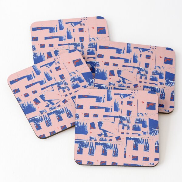 Item preview, Pink and Blue criss cross designed and sold by isobelcough.