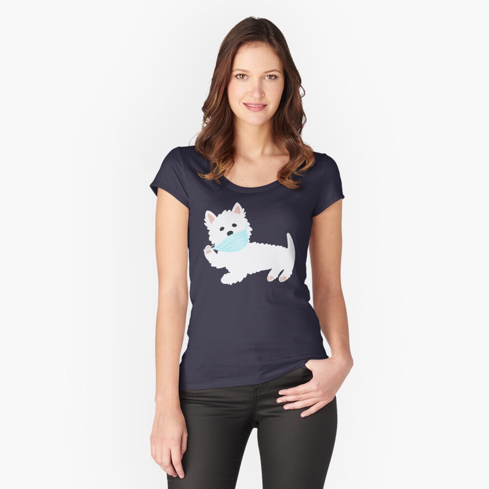 Item preview, Fitted Scoop T-Shirt designed and sold by mirunasfia.