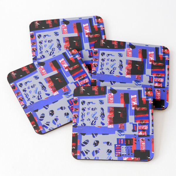 Item preview, Collage Geometric Print designed and sold by isobelcough.