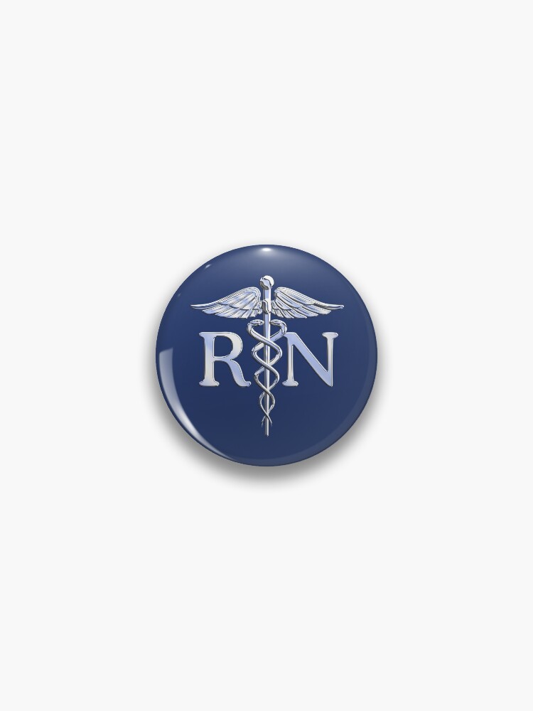 Badge Caducée Infirmière - Neuf Avec étiquettes - Broche Professionnelle