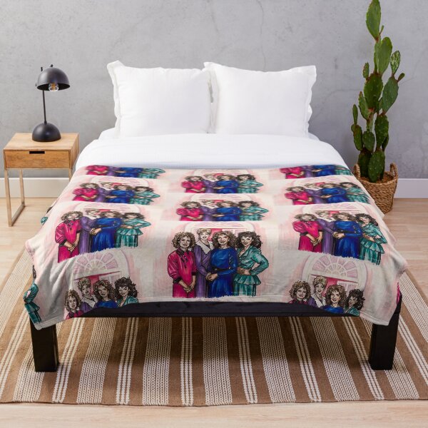 Those Southern Belles - Designing Women Throw Blanket