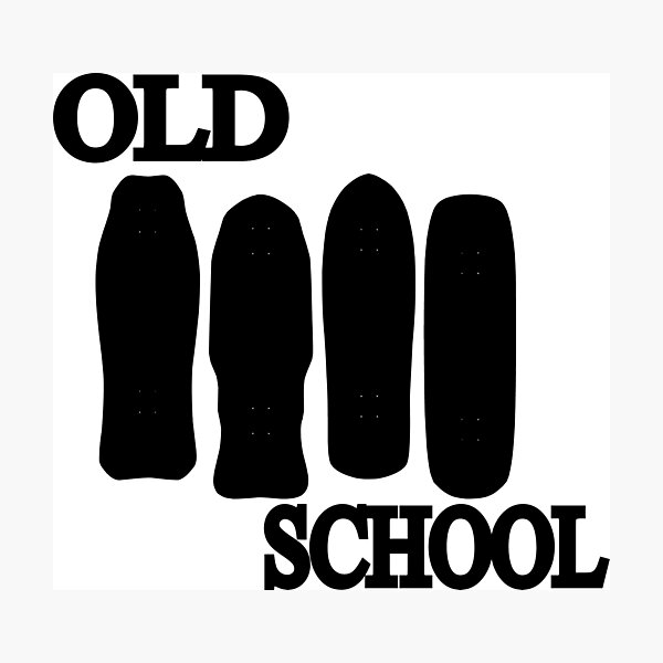 Item preview, planches à roulettes old school designed and sold by greenarmyman.