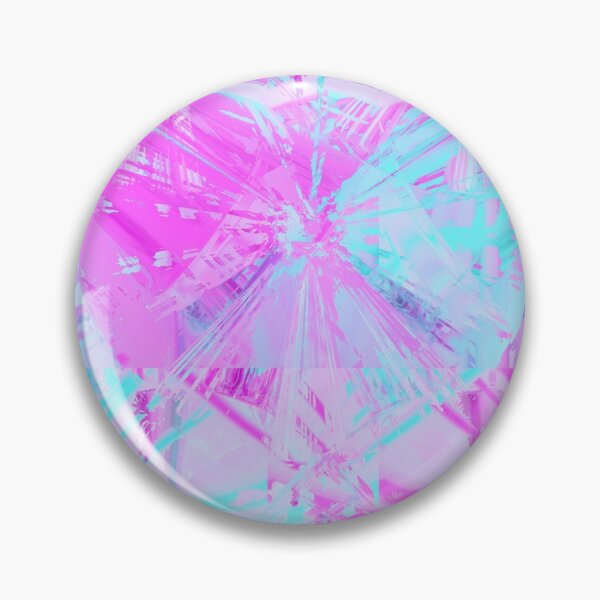 Item preview, Turquoise and Pink Digital Splatter Art designed and sold by Nerddegreeburns.