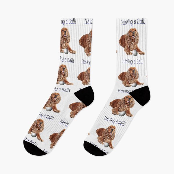 Item preview, Cockerspaniel with Golf Ball designed and sold by kristalcurt.