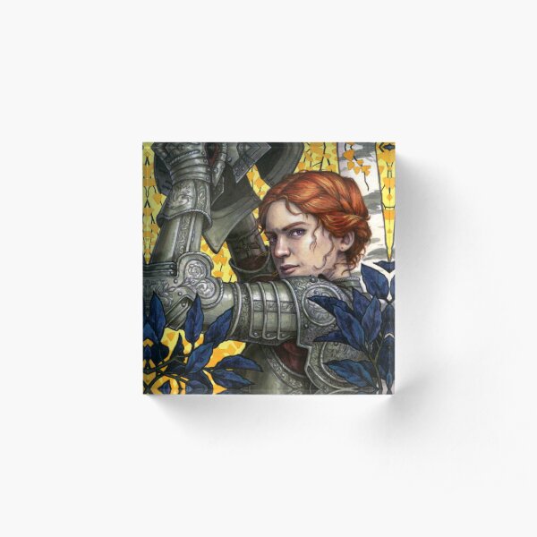 Alanna the Lioness Acrylic Block