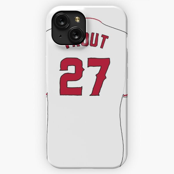 Mike Trout Jersey  Greeting Card for Sale by athleteart20