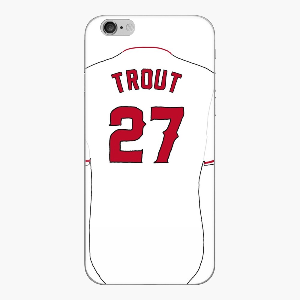 Mike Trout Jersey  Framed Art Print for Sale by athleteart20