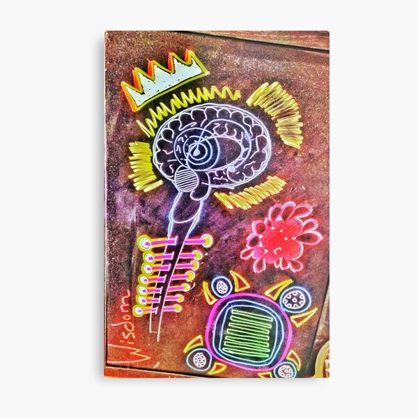 Wisdom King Metal Print