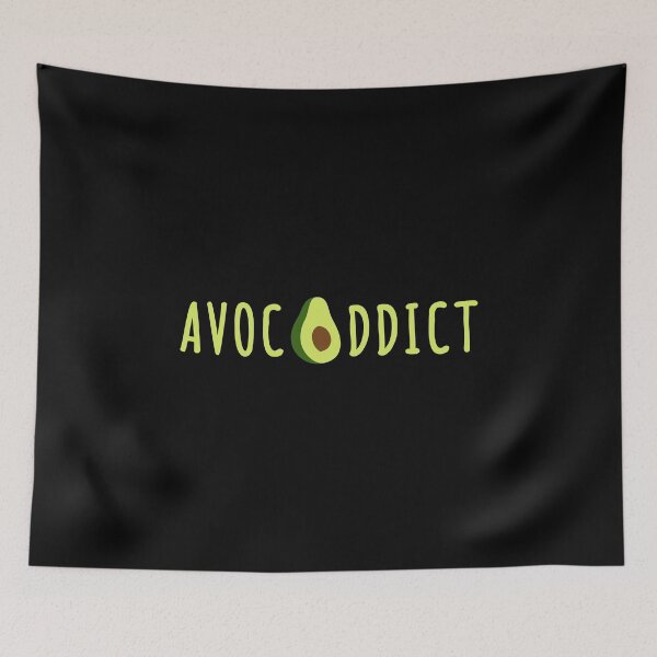 Item preview, Avocaddict - dark background designed and sold by Looking Daggers.