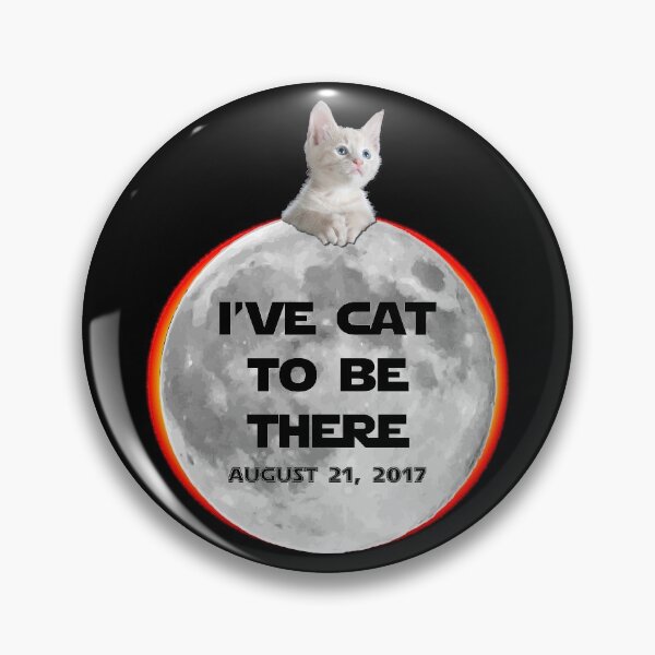 Item preview, I've Cat To Be There Solar Eclipse 2017 designed and sold by flippinsg.
