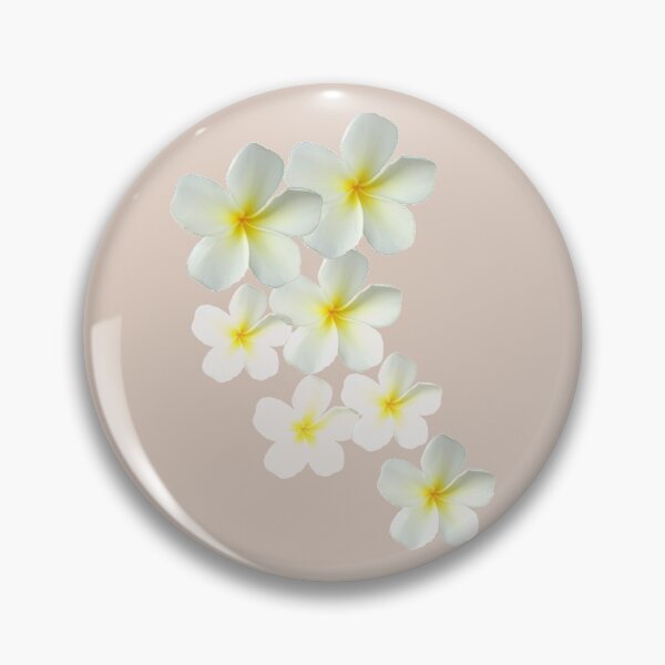 Item preview, Frangipani - White and Yellow designed and sold by STHogan.