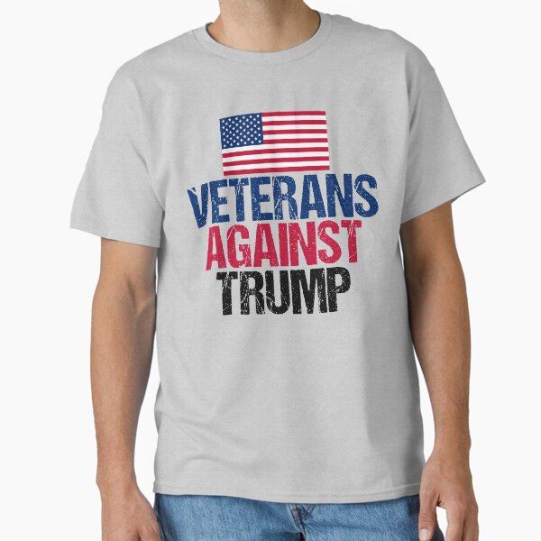 Vista previa del artículo con la obra «Veteranos Contra Trump», diseñado y vendido por Epic Love Designs.