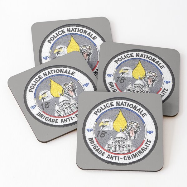 Item preview, Police Nationale Brigade Anti-Criminalite designed and sold by Lawrence Baird.