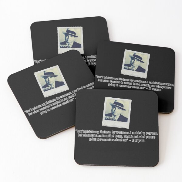 Item preview, Al Capone Quote designed and sold by Lucky-Devil.