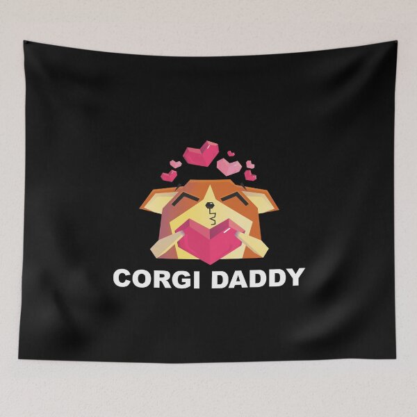Item preview, Corgi dad Shirt Funny designed and sold by thehafdesigner.