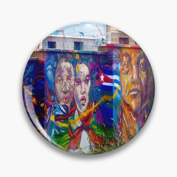 Item preview, La Paz, Bolivia Highly Decorated Wall on the Red Cable Car designed and sold by capnchaos.