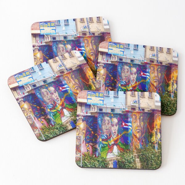 Item preview, La Paz, Bolivia Highly Decorated Wall on the Red Cable Car designed and sold by capnchaos.