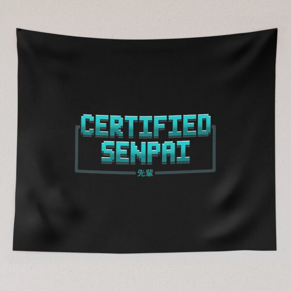 Item preview, Certified Senpai Aesthetic Anime Japanese Manga designed and sold by perfectpresents.