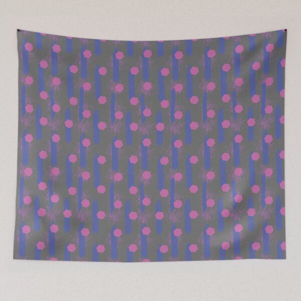 Item preview, Hexagon Brush Pattern designed and sold by ShutterOwl.