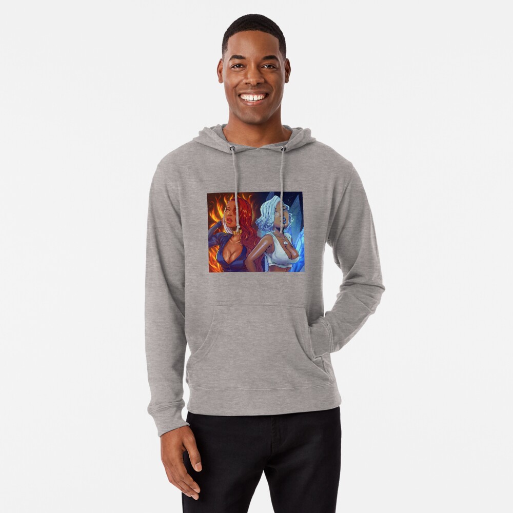 Eine Geschichte Von Zwei Hengsten Todoroki Tina X Tina Snow Hoodie Von Afronautix Redbubble