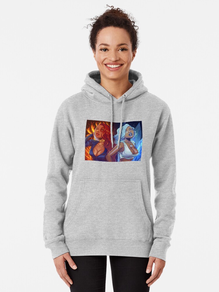 Eine Geschichte Von Zwei Hengsten Todoroki Tina X Tina Snow Hoodie Von Afronautix Redbubble