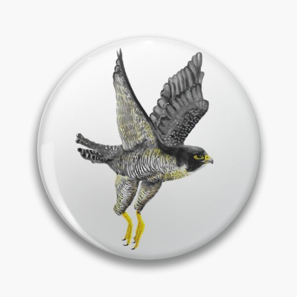 Item preview, Peregrine Falcon Painting designed and sold by Fleurescience.