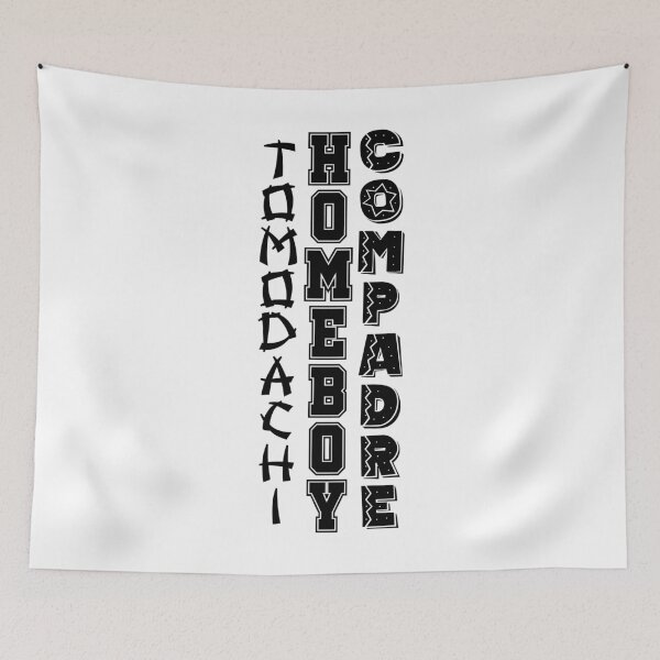 Item preview, Friends Slang Terms Tomodachi Homeboy Compadre Lettering designed and sold by Urban-Lettering.