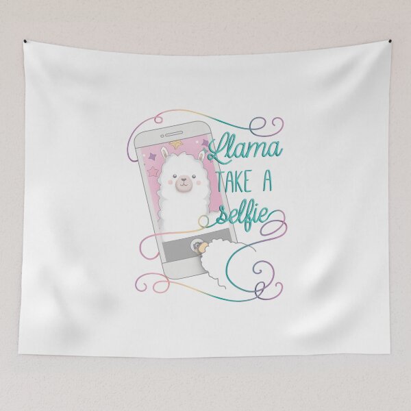 Item preview, Llama Take A Selfie designed and sold by AscendMerch.
