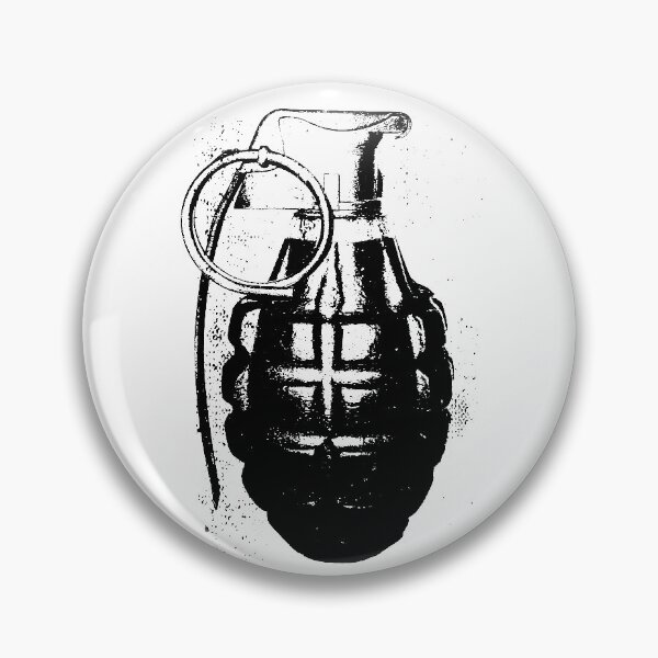 Item preview, Distressed Hand Grenade designed and sold by blueveins.