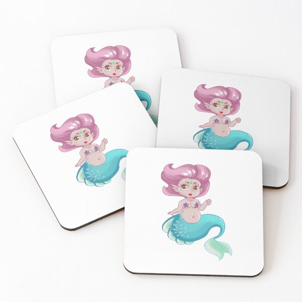 Item preview, Chubby Mermaid designed and sold by AdvenaArt.