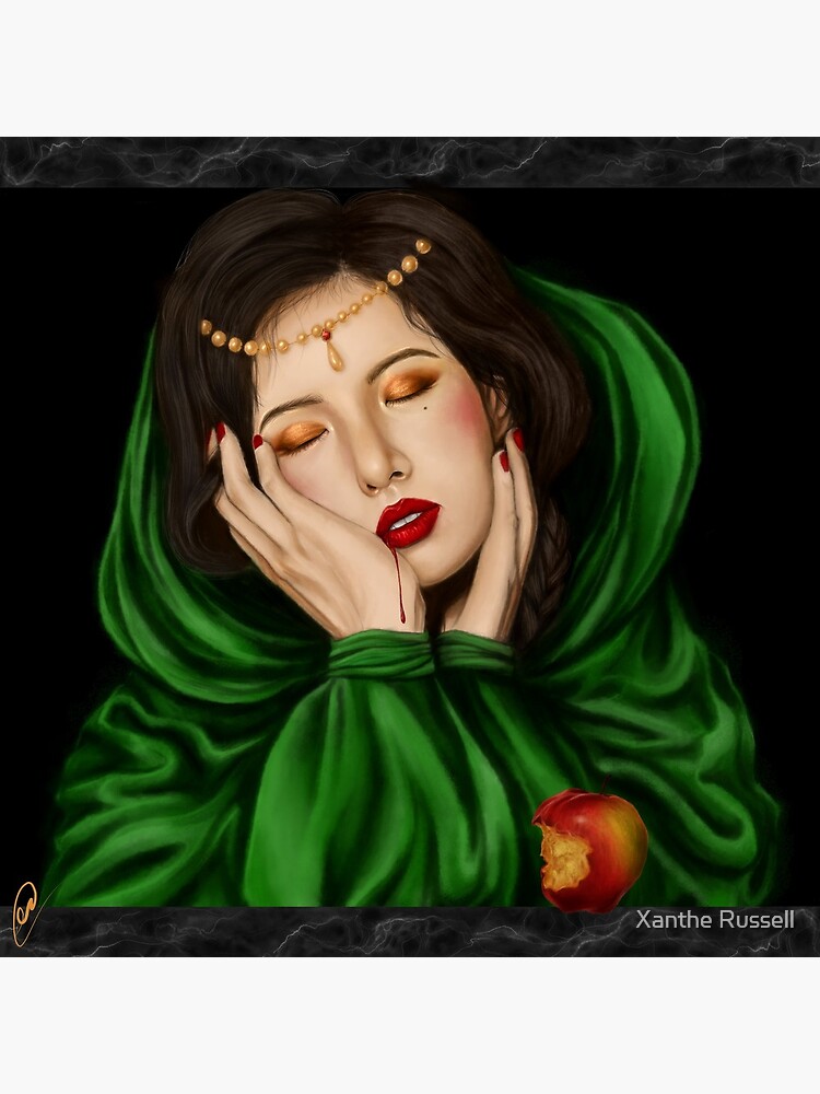 Kim Hyuna - Schneewittchen painting" Art Print for Sale by dangerbeforeyou  | Redbubble