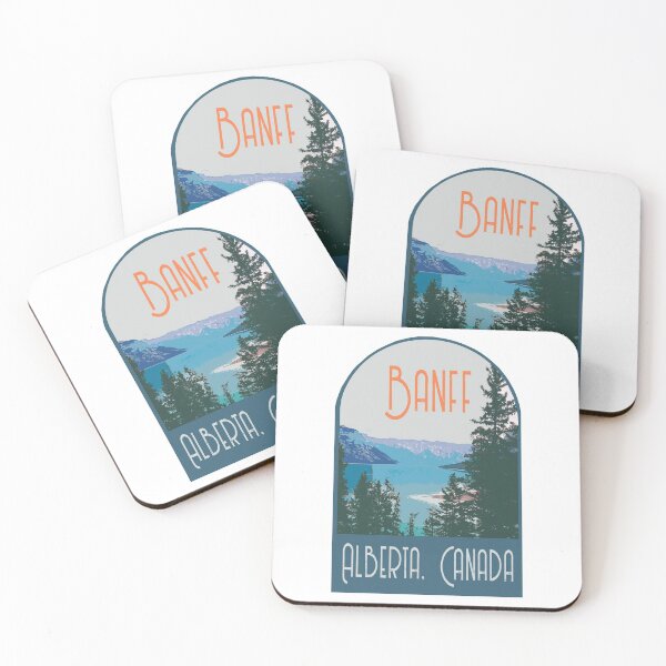 Item preview, Banff Alberta, CA Decal designed and sold by Decal Mania.