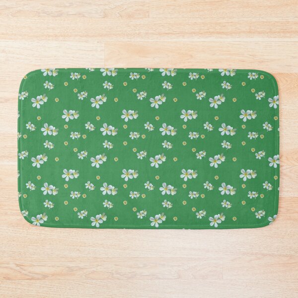 Item preview, Frangipani - White and Yellow on Green designed and sold by STHogan.