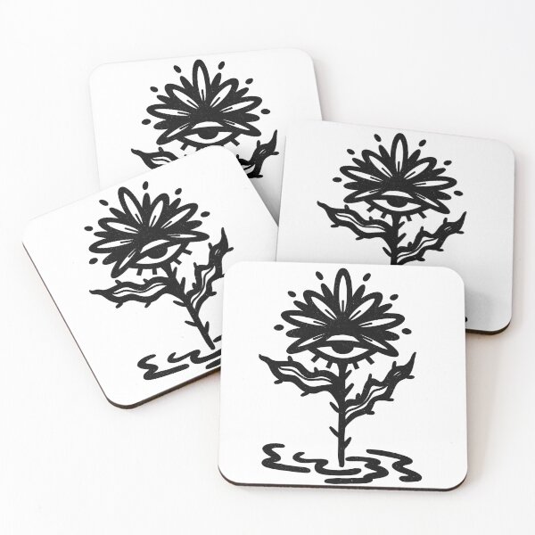 Item preview, Black Hazey Daisy  designed and sold by Skulltulah.