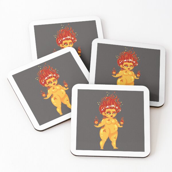 Item preview, Chubby Pyro-woman designed and sold by AdvenaArt.