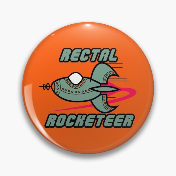 Item preview, Rectal Rocketeer designed and sold by slantedmind.