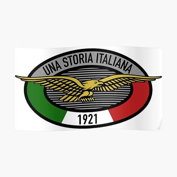 Una Storia Italiana Moto Guzzi Poster