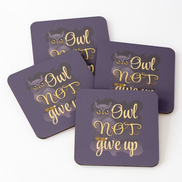 Item preview, Owl Not Give Up designed and sold by AscendMerch.