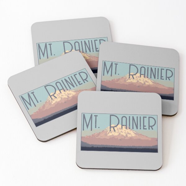 Item preview, Mt. Rainier Decal designed and sold by Decal Mania.
