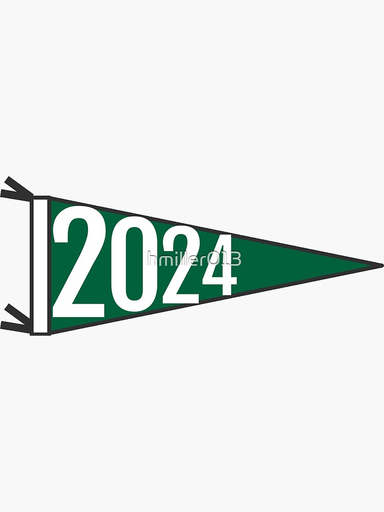 "Class of 2024" Sticker for Sale by hmiller013 Redbubble