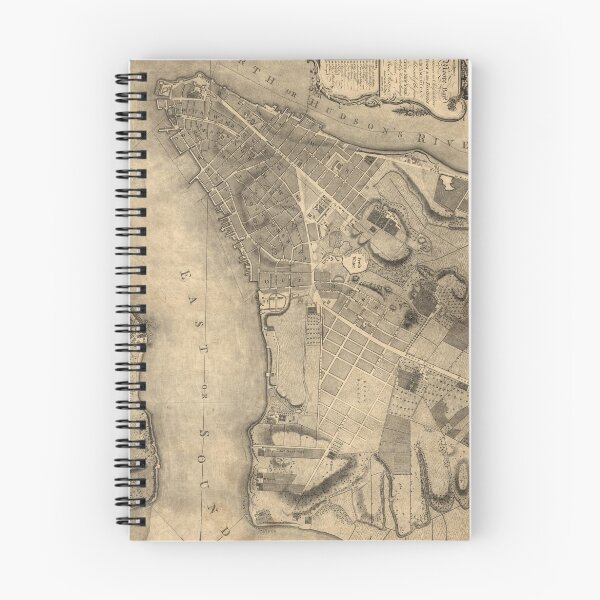 Item preview, Vintage Map of New York City (1776) designed and sold by BravuraMedia.