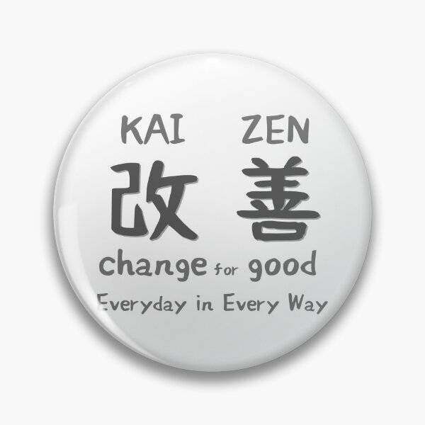 Item preview, Kaizen - Change for Good - Everyday in Every Way designed and sold by wakluz90.