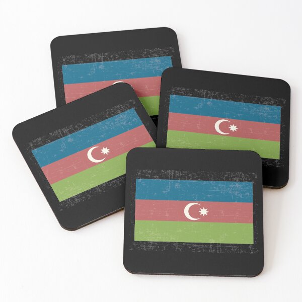 Item preview, Azerbaijan flag vintage designed and sold by Seb-Sk93.